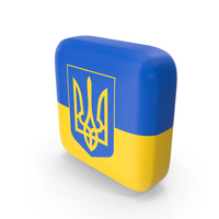 Ukraine Square Coat Of Arms PNG & PSD Images