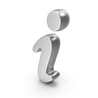 Silver Information Symbol PNG & PSD Images