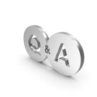 Question Answer Double Coin Silver PNG & PSD Images