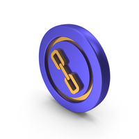 Web Button Icon Web Link Chain DUAL Gold Silver PNG & PSD Images