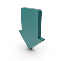 Arrow Down Green PNG & PSD Images