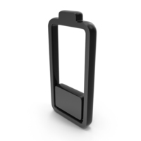 Black 25% Battery User Interface Icon PNG & PSD Images