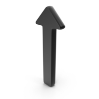 User Interface Icon Big Arrow Up Black PNG & PSD Images