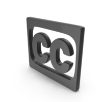 User Interface Experience Icon CC Black PNG & PSD Images