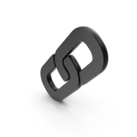 Black Hyperlink User Interface Icon PNG & PSD Images