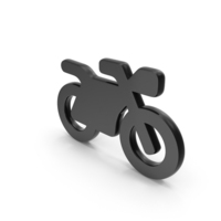Black User Interface Motorcycle Icon PNG & PSD Images