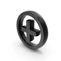 User Interface Experience Icon Plus Circle Black PNG & PSD Images