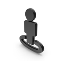 Black User Interface Street View Icon PNG & PSD Images