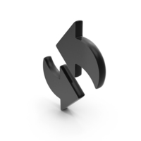 Black User Interface Refresh Icon PNG & PSD Images