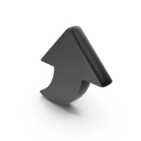 User Interface Experience Icon Up Arrow Black PNG & PSD Images