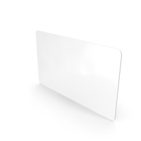 白色空白信用卡PNG和PSD图像