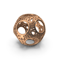 Complex Bronze Object PNG & PSD Images