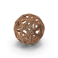 Complex Bronze Object PNG & PSD Images
