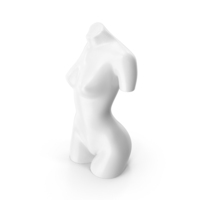 White Porcelain Female Body PNG & PSD Images