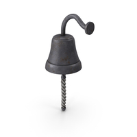 Rusty Metal Wall Bell PNG & PSD Images