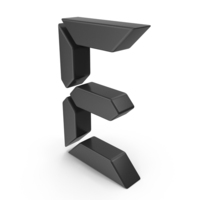 Digital Letter E PNG & PSD Images