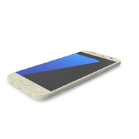 Samsung Galaxy S7 Gold 2016 PNG & PSD Images