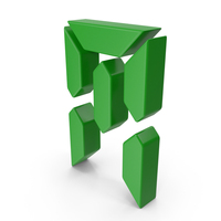 Digital Letter M PNG & PSD Images