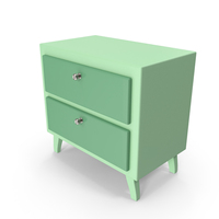 Green Night Stand PNG & PSD Images