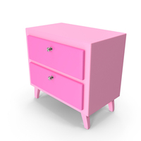 Pink Night Stand PNG & PSD Images