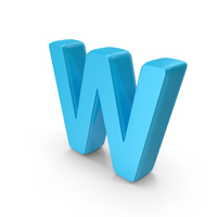 Font Regular W Blue PNG & PSD Images
