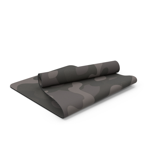 Yoga Mat Folded Camo PNG & PSD Images