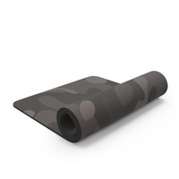 Yoga Mat Rolled Camo PNG & PSD Images