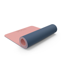 Yoga Mat Rolled Pink PNG & PSD Images