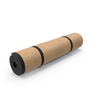 Yoga Mat Twisted Cork PNG & PSD Images