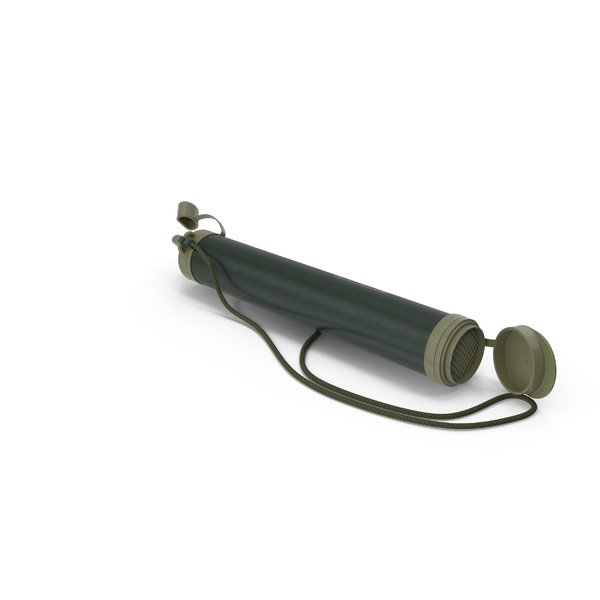 LifeStraw Water Filter Green Open PNG & PSD Images