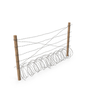Barbed Wire Fence PNG & PSD Images