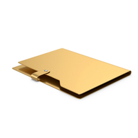 Gold File Folder PNG & PSD Images