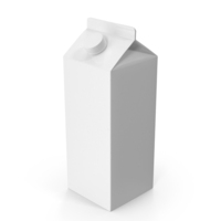Milk Package White PNG & PSD Images