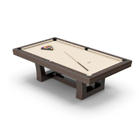 Pool Table 8ft Modern Style PNG & PSD Images