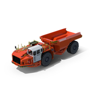 Sandvik TH545i Articulated Underground Truck PNG & PSD Images