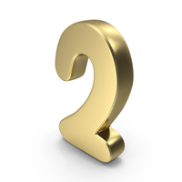 Font Cute 2 Gold PNG & PSD Images