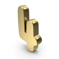 Font Cute 4 Gold PNG & PSD Images