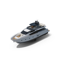 Sanlorenzo SL78 Planing Yacht PNG & PSD Images