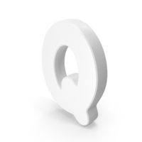 Font Cute Q White PNG & PSD Images