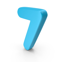 Font Cute 7 Blue PNG & PSD Images