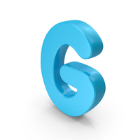 Font Cute G Blue PNG & PSD Images