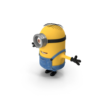 Short One Eyed Minion PNG & PSD Images