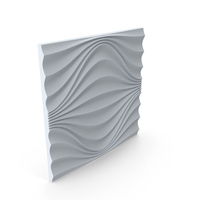 3D Wall Panel Circular Wave Ceramic PNG & PSD Images