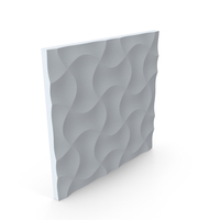 3D Wall Panel Wave Ceramic PNG & PSD Images
