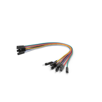 Jumper Wires Bented Multicolored PNG & PSD Images
