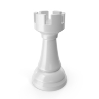 White Chess Rook PNG & PSD Images