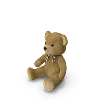 Teddy Bear with Fur PNG & PSD Images