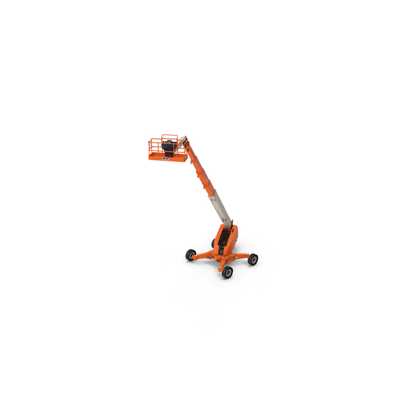 Telescopic Boom Lift Generic Pose PNG & PSD Images
