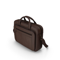 Brown Leather Work Bag PNG & PSD Images