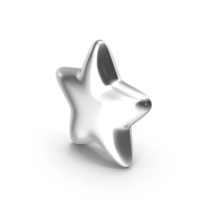 Chrome Star PNG & PSD Images